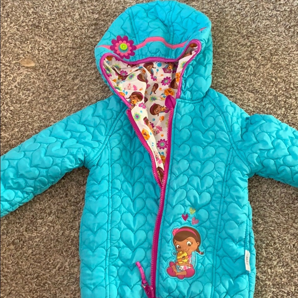 Reversible 4t Doc McStuffins Jacket
